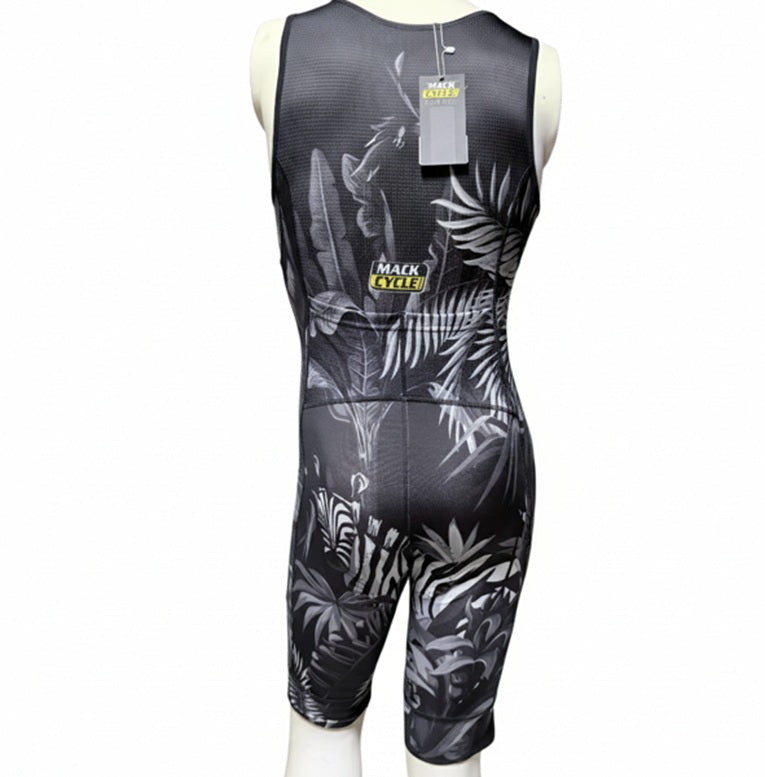 Men's Wild Animals Sleeveless Triathlon Race Suit