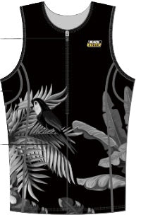 Men's Wild Animals Sleeveless Triathlon Top
