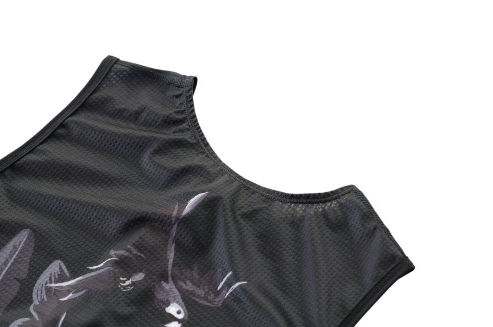 Men's Wild Animals Sleeveless Triathlon Race Suit