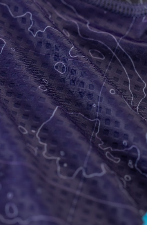 Mack Cycle Key West Women's Purple Sleeveless Triathlon Race Suit