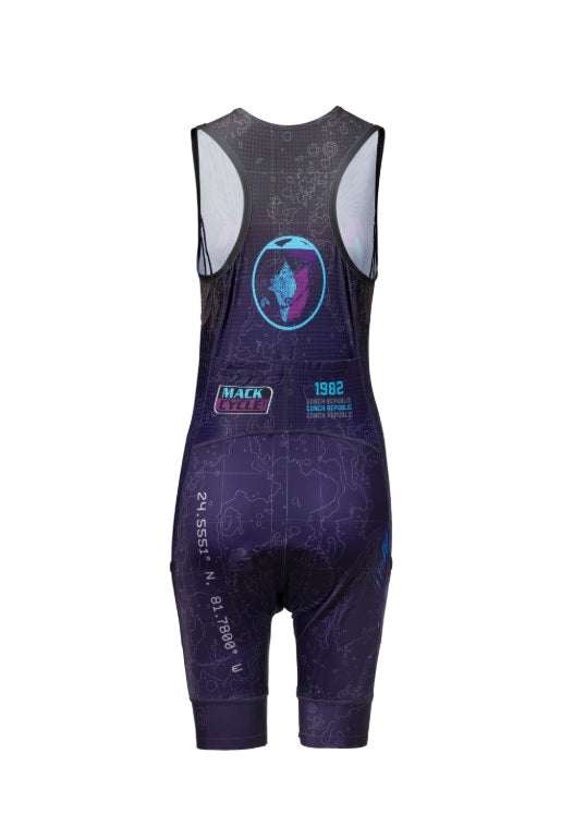 Mack Cycle Key West Women's Purple Sleeveless Triathlon Race Suit