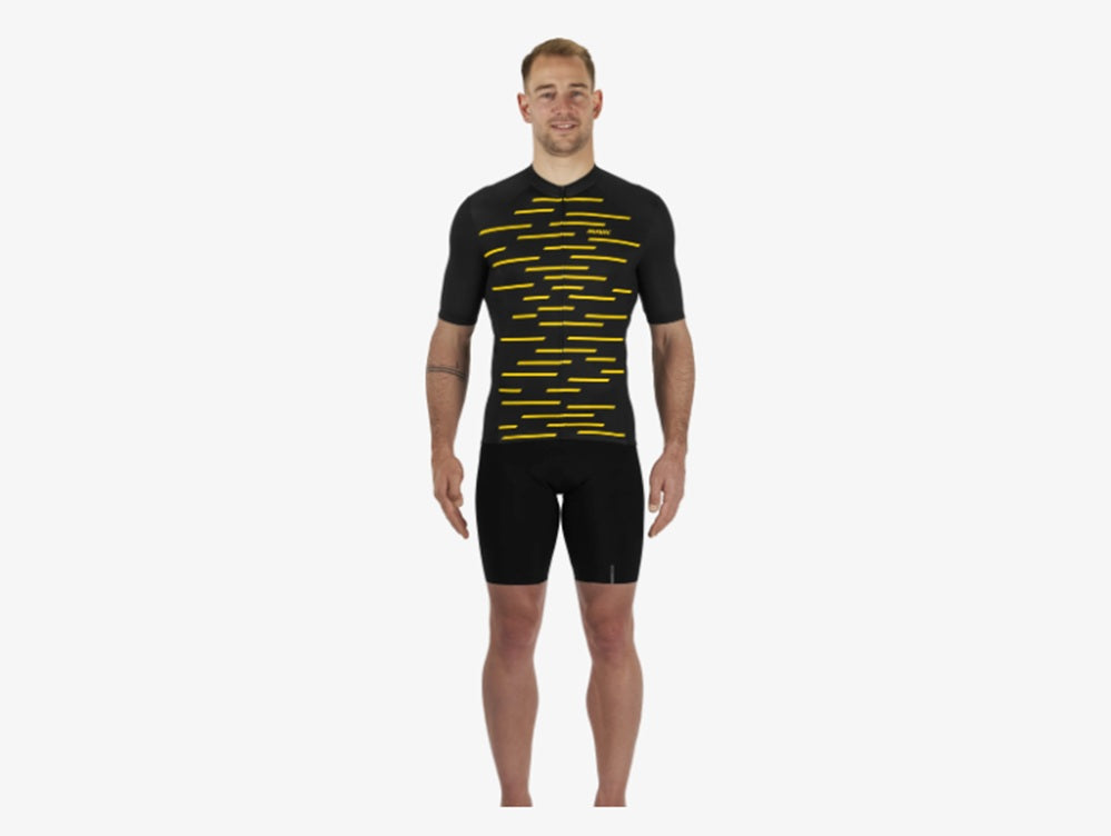 Mavic Cosmic Full Zipper Short Sleeve Cycling Jersey