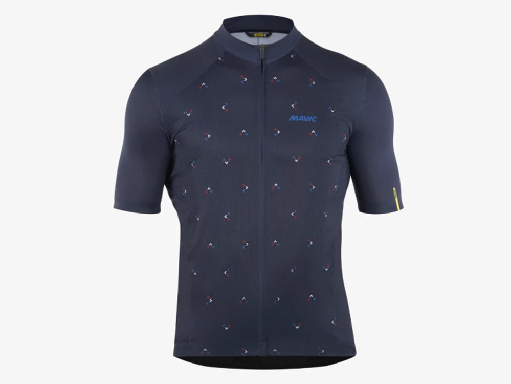 Mavic Cosmic Full Zipper Short Sleeve Cycling Jersey