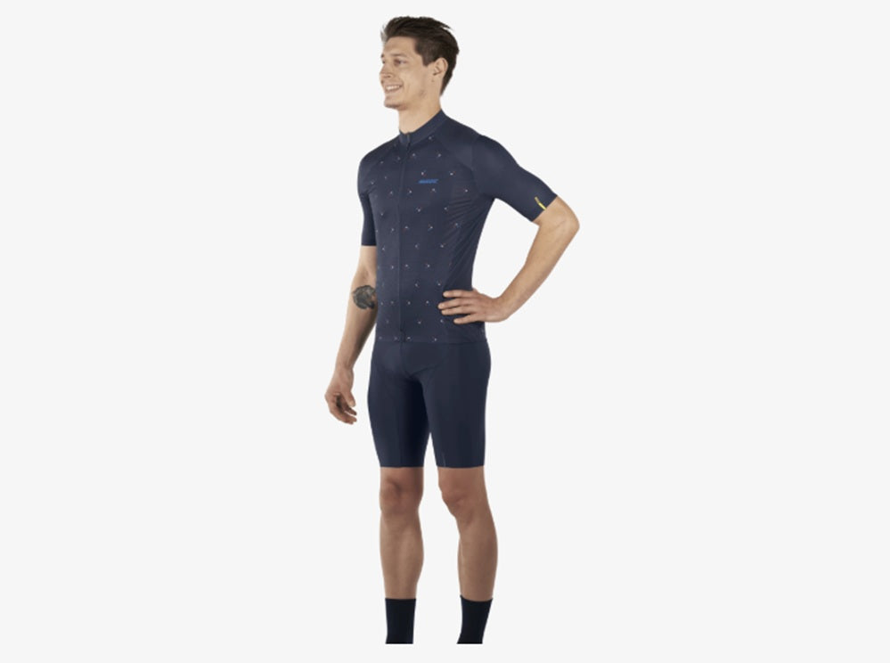Mavic Cosmic Full Zipper Short Sleeve Cycling Jersey