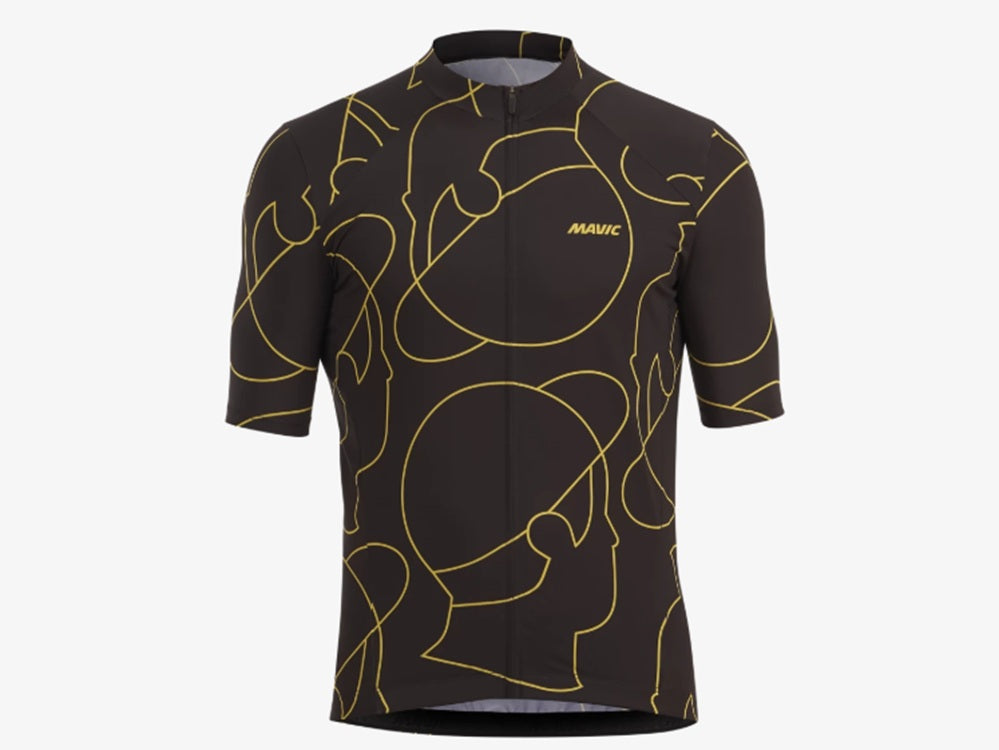 Mavic Ksyrium Full Zipper Short Sleeve Cycling Jersey