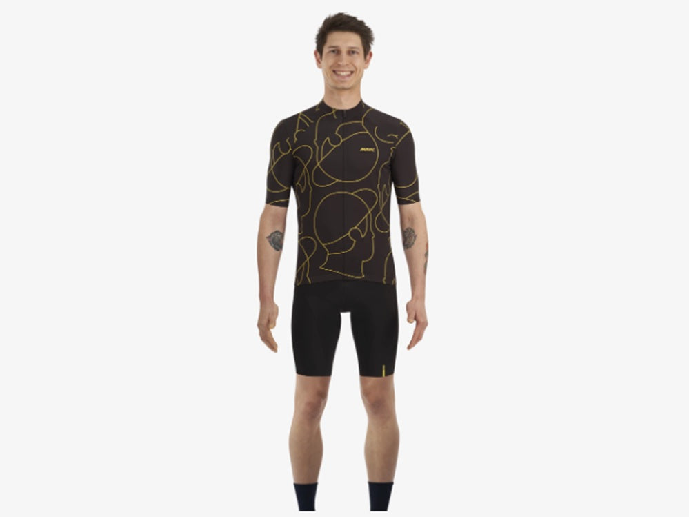 Mavic Ksyrium Full Zipper Short Sleeve Cycling Jersey