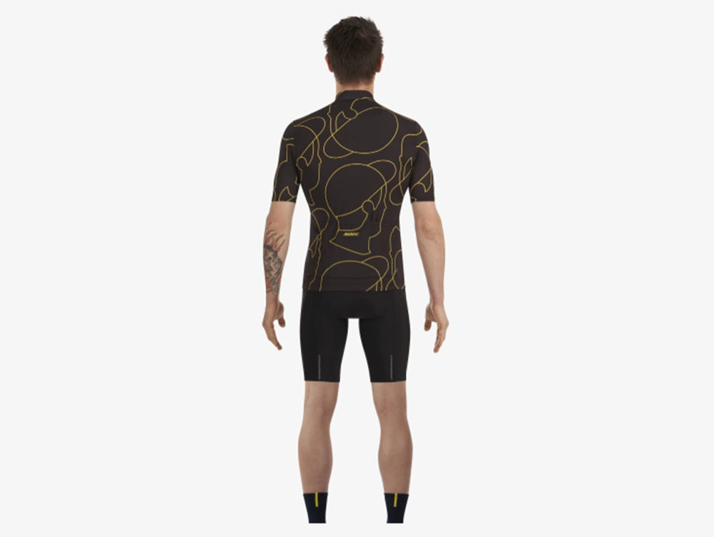 Mavic Ksyrium Full Zipper Short Sleeve Cycling Jersey