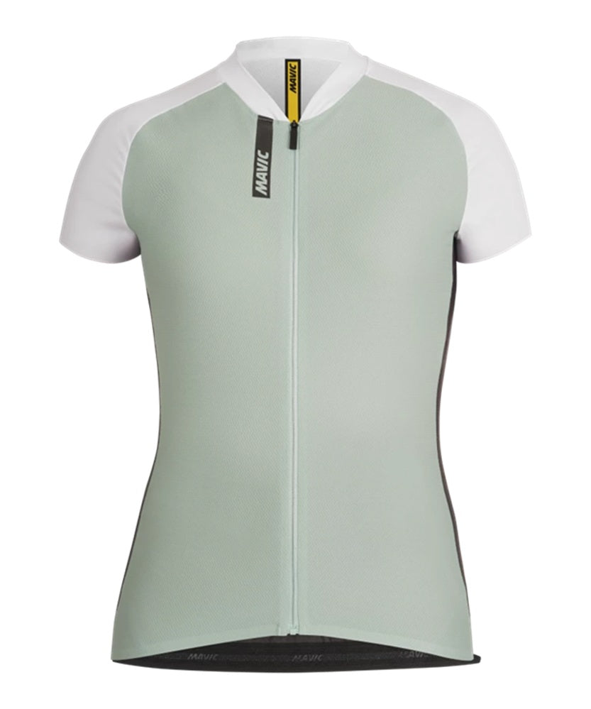 Mavic Women's Aksium Full Zipper Short Sleeve Cycling Jersey
