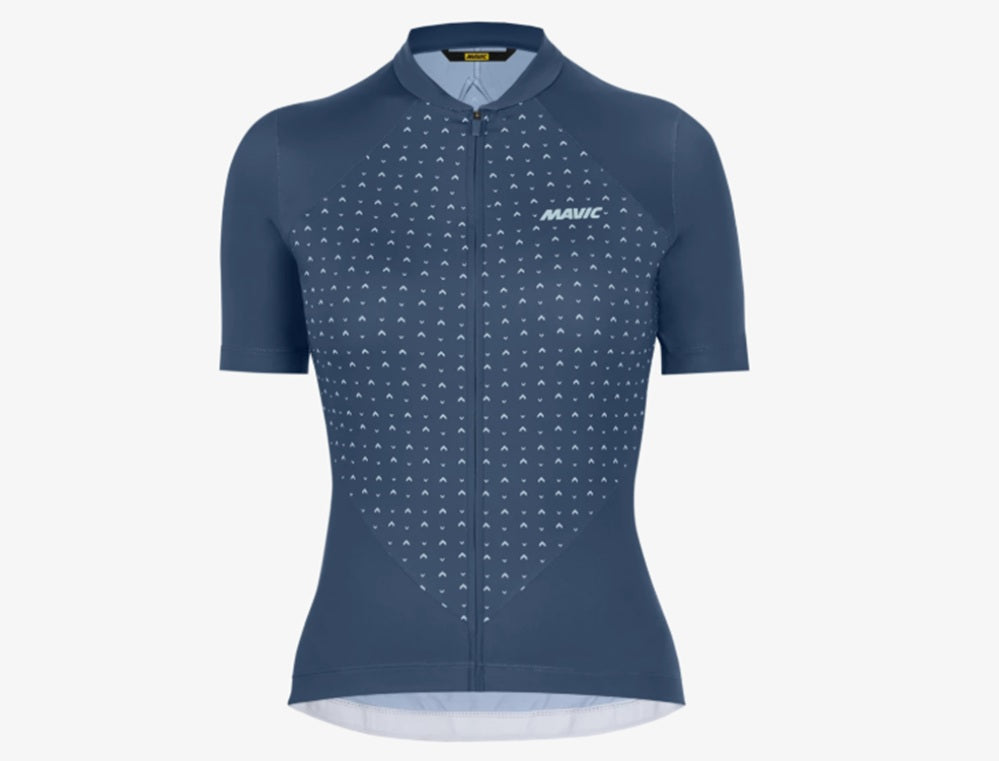 Mavic Women's Sequence Full Zipper Short Sleeve Cycling Jersey