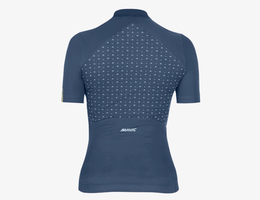 Mavic Women's Sequence Full Zipper Short Sleeve Cycling Jersey