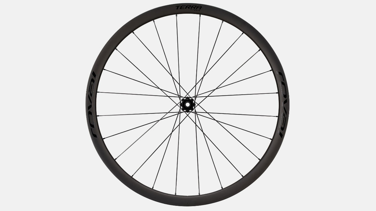 Roval Terra CLX II Carbon Clincher Disc Front Bicycle Wheel - Tubeless Compatible