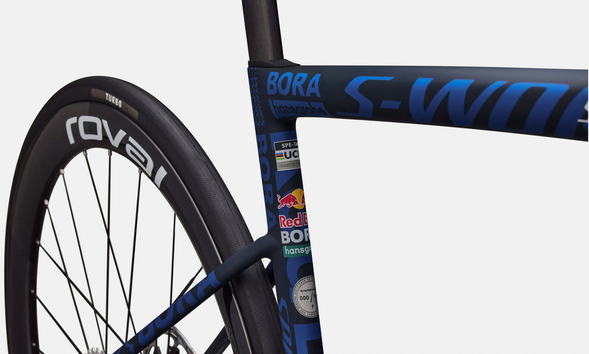 2026 Specialized S-Works Tarmac SL8 LTD: Red Bull - BORA - Tour De France 2025 'Sticker Slap' Road Bike