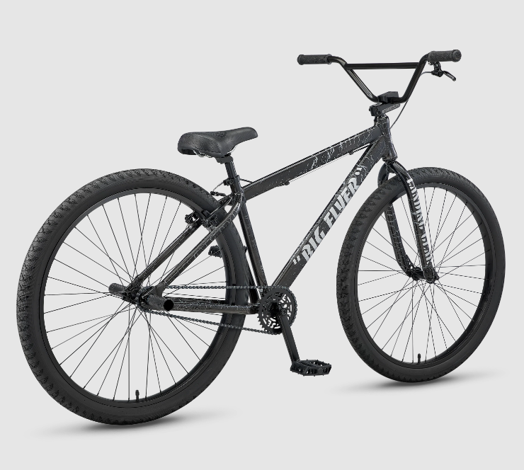 SE Bikes Big Flyer 29 BMX Bike - Black Crackle