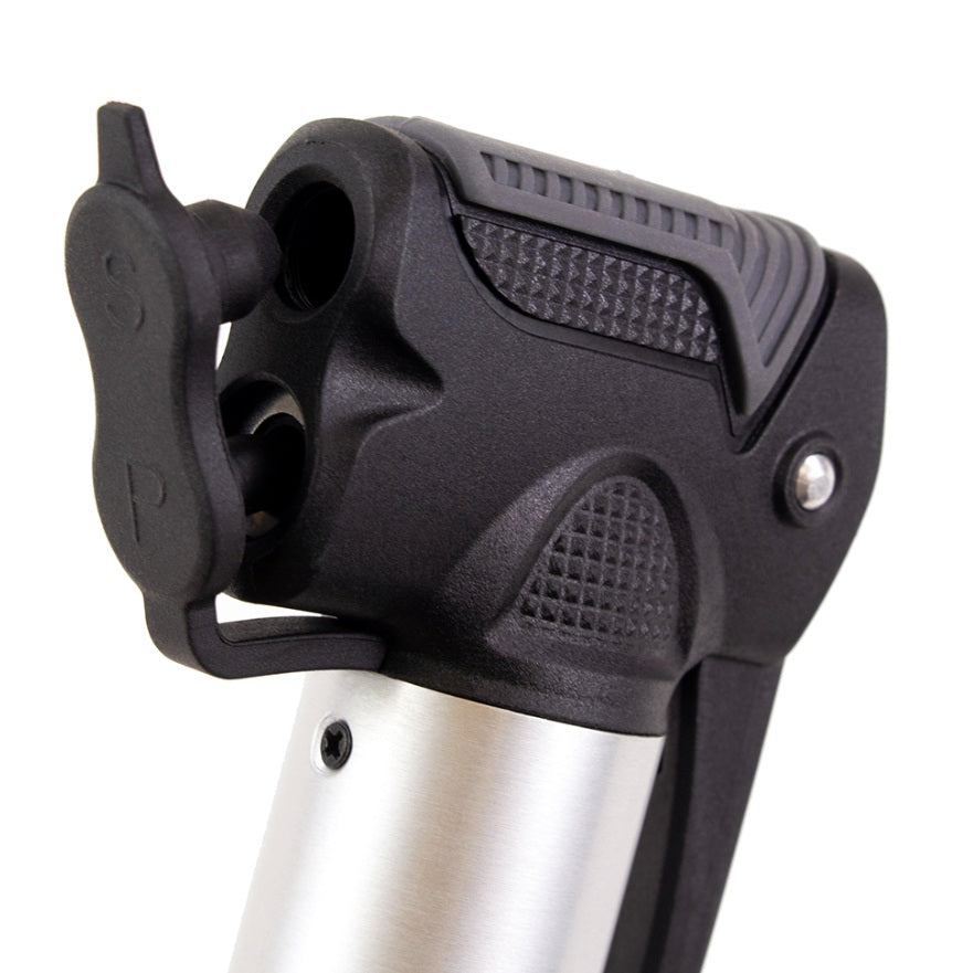 Serfas BS-2D Big Stick Dual Head Mini Bicycle Pump