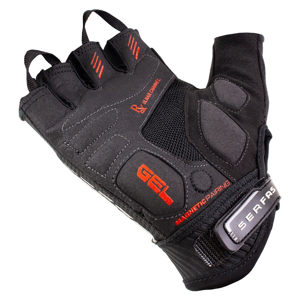 Serfas RSM-HV Men's Short Finger RX Hi-Vis Cycling Glove
