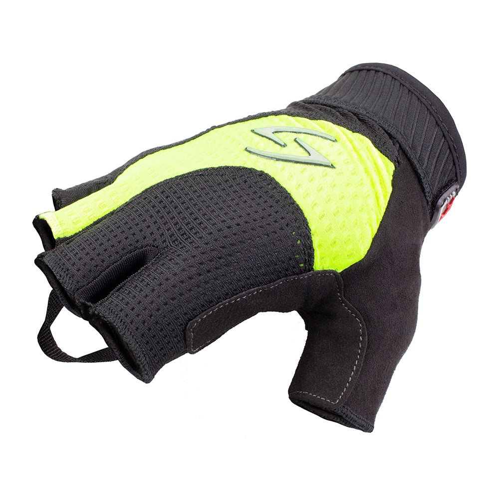 Serfas RSM-HV Men's Short Finger RX Hi-Vis Cycling Glove