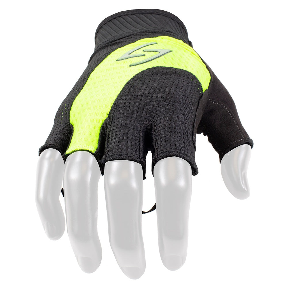 Serfas RSM-HV Men's Short Finger RX Hi-Vis Cycling Glove