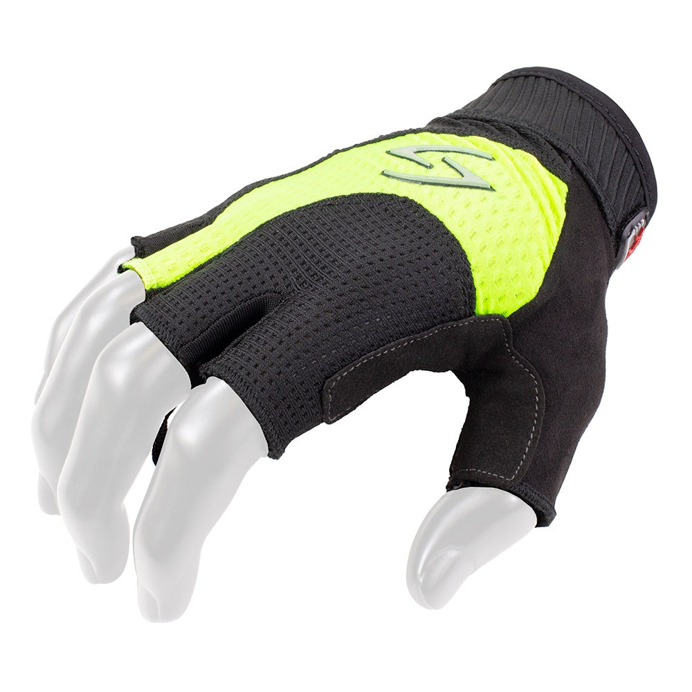 Serfas RSM-HV Men's Short Finger RX Hi-Vis Cycling Glove