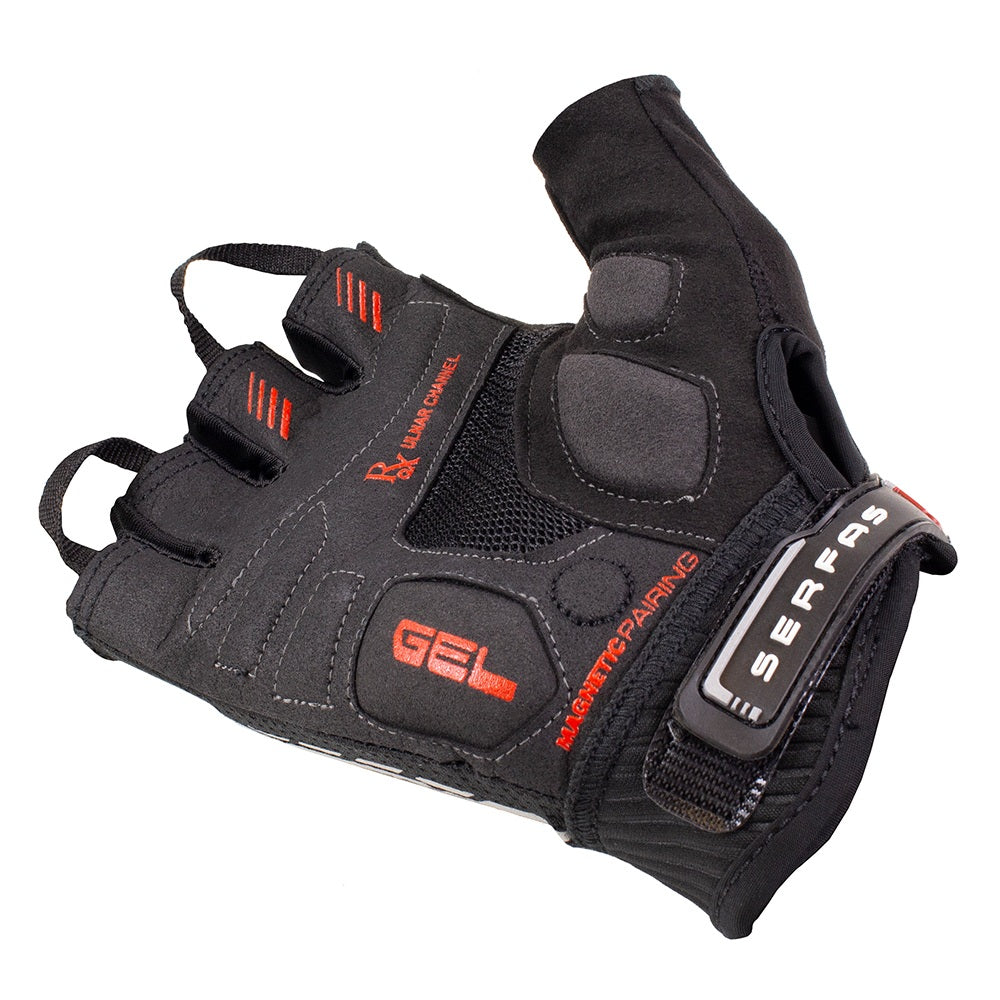 Serfas RSM-HV Men's Short Finger RX Hi-Vis Cycling Glove