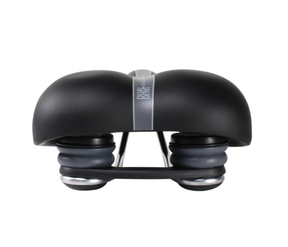 Serfas EG-8240E E-Gel Hybrid Elastomer Rear Suspension Bicycle Saddle