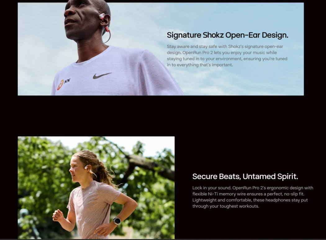 Shokz OpenRun Pro 2 Wireless Headphones