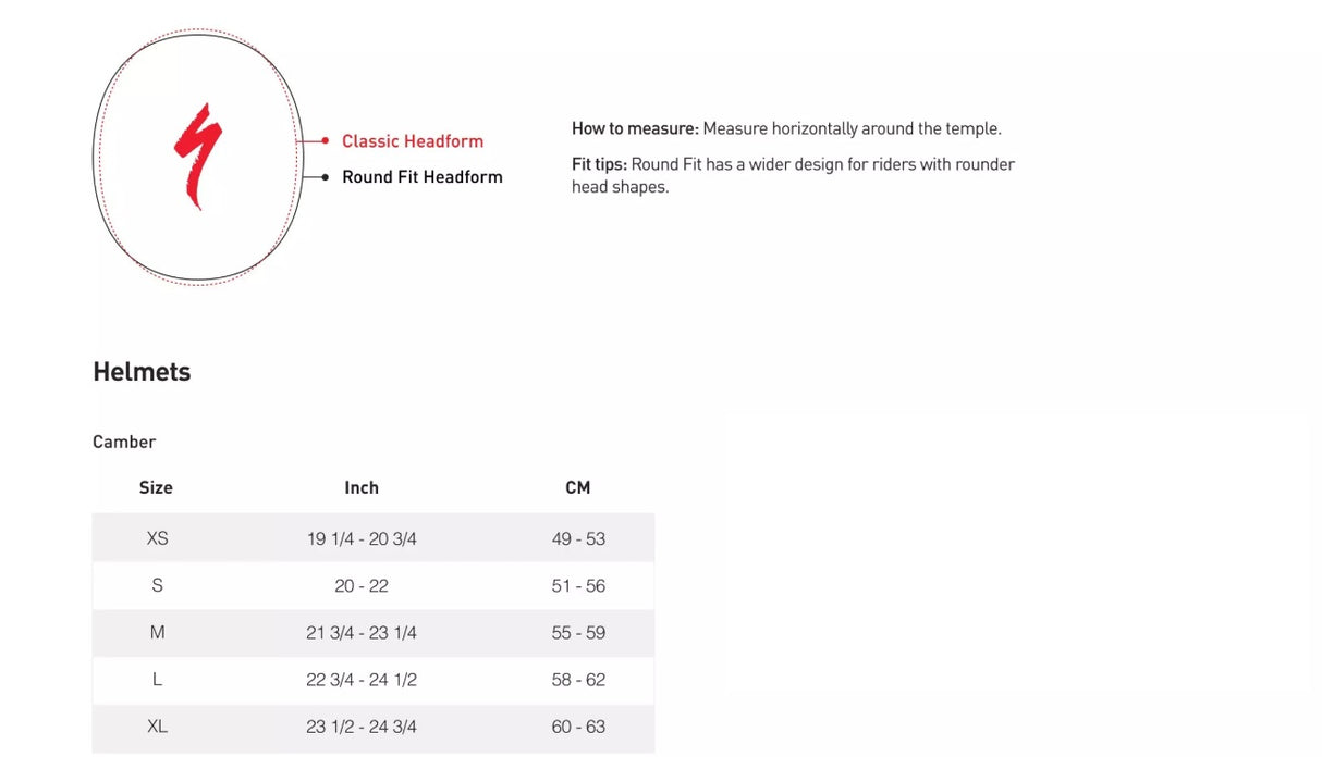 Specialized Camber Mountain Bike Helmet