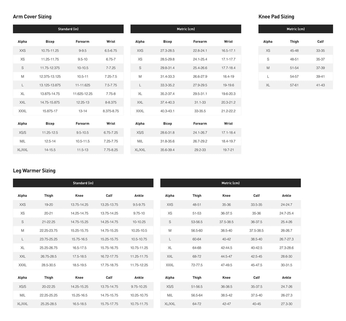 Specialized Race Rain Cycling Arm Covers