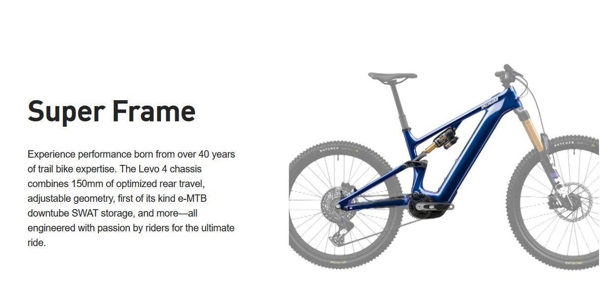 Specialized Turbo Levo 4 Pro Carbon 12 Speed Full Suspension Mountain E-Bike,