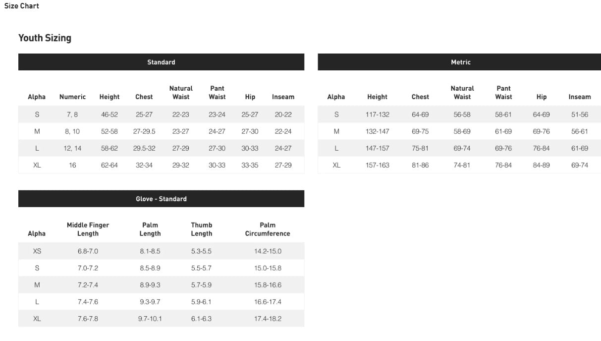 Specialized Youth Trail Cycling Shorts
