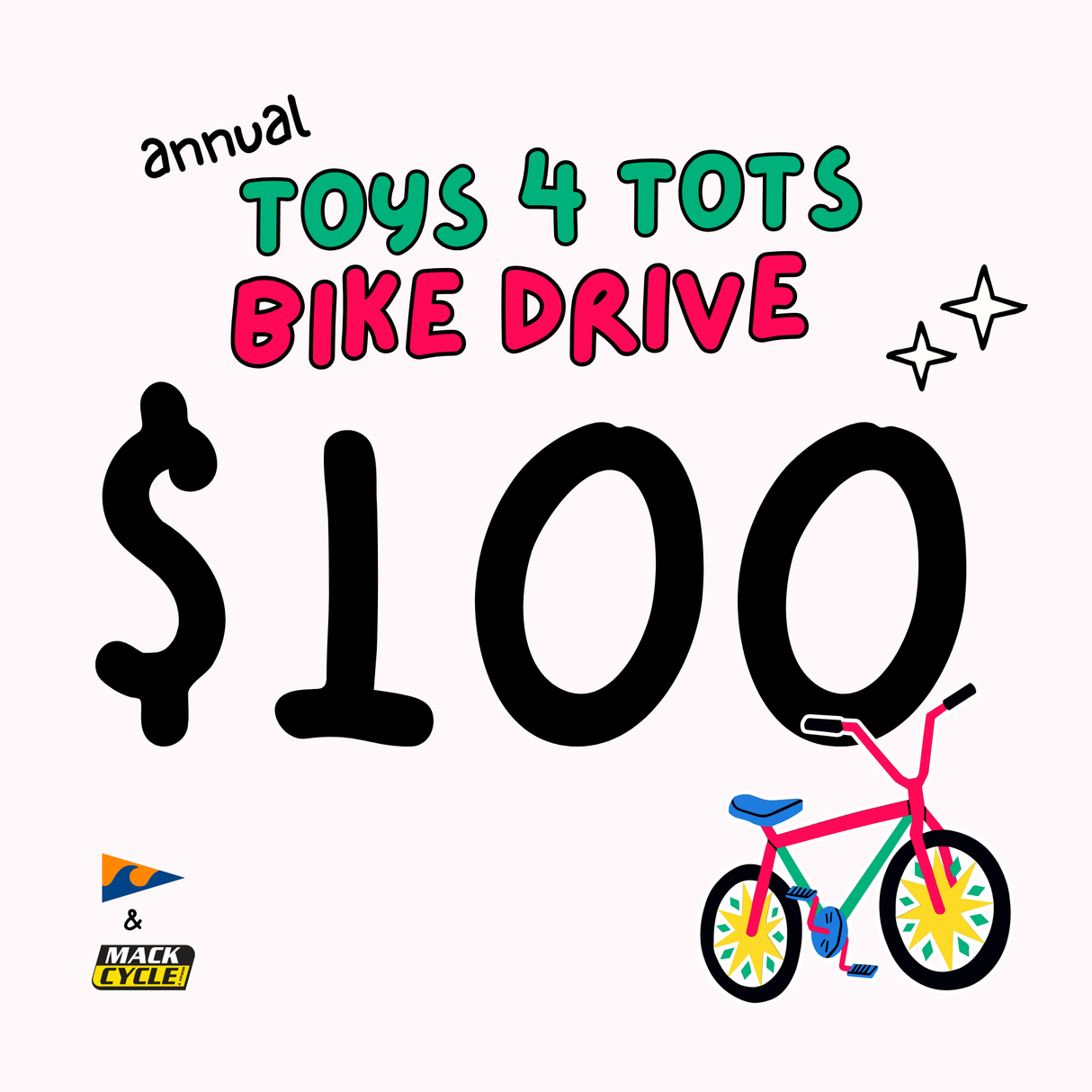 TOYS FOR TOTS BIKE DONATIONS (CRYC)