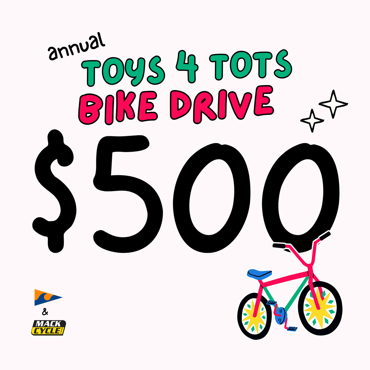 TOYS FOR TOTS BIKE DONATIONS (CRYC)
