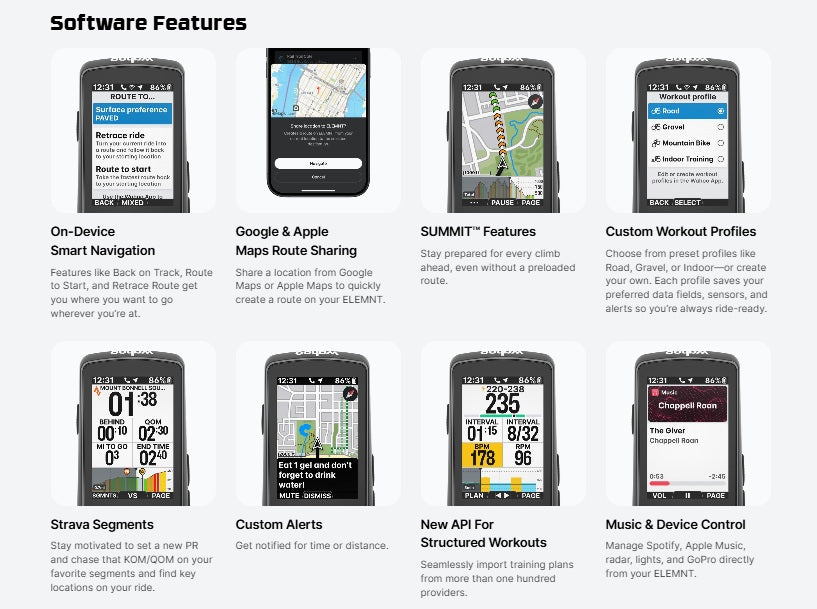 Wahoo ELEMNT BOLT 3 GPS Bike Computer