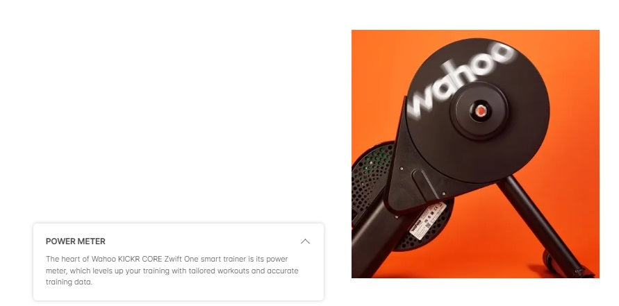 Wahoo KICKR CORE Zwift One With Cog/Click Smart Trainer - WFBKTR4-1CC