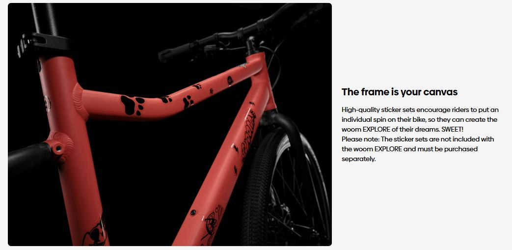 Woom Explore 4 20 Inch 7 Speed Kid's Bike (Recommended for Height 3'9" to 4'3")