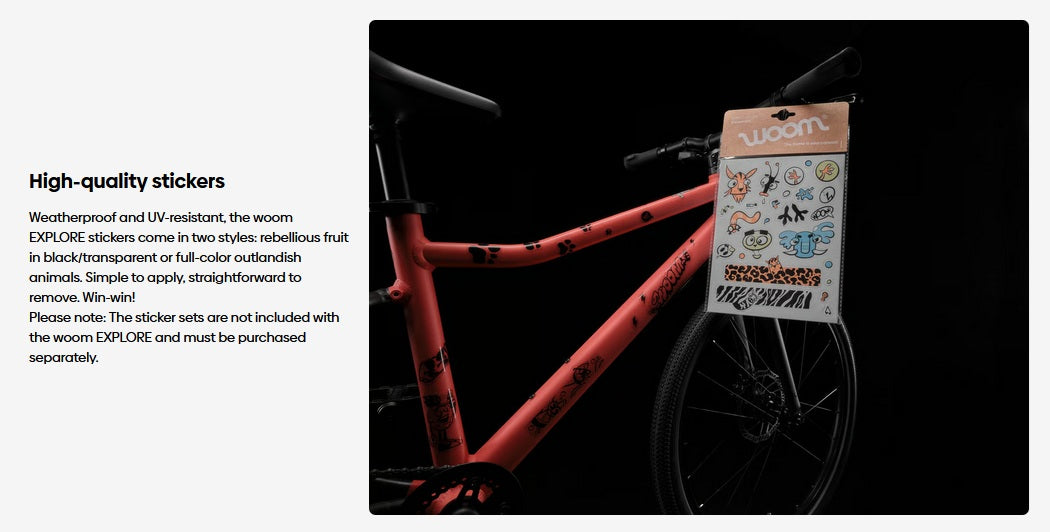 Woom Explore 4 20 Inch 7 Speed Kid's Bike (Recommended for Height 3'9" to 4'3")