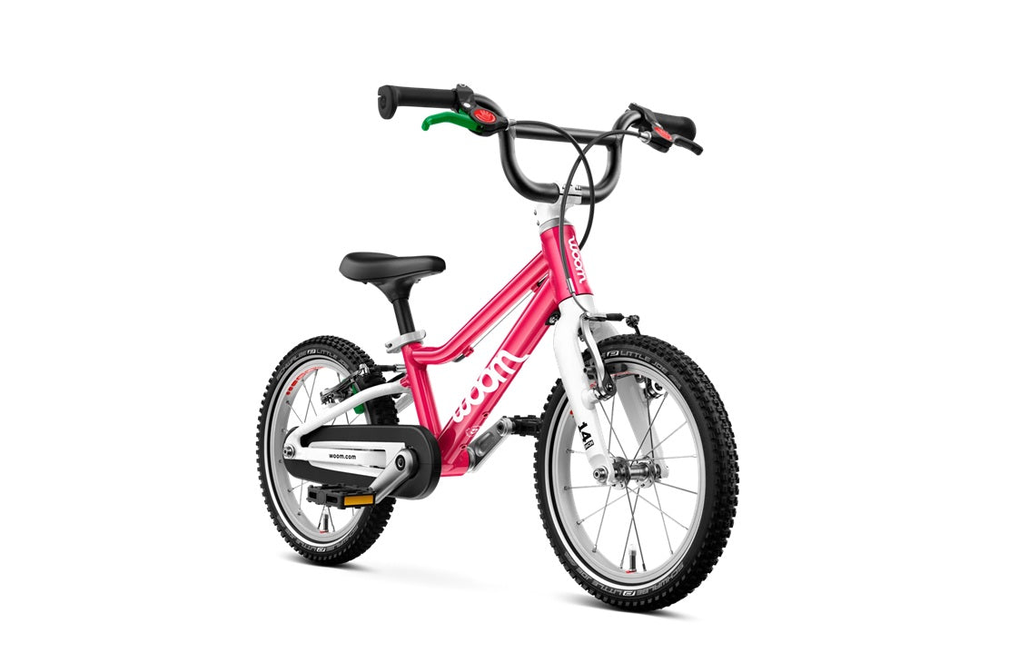 Woom GO 2 14" Kid's Bike (Recommended for height 3'1" to 3"7")