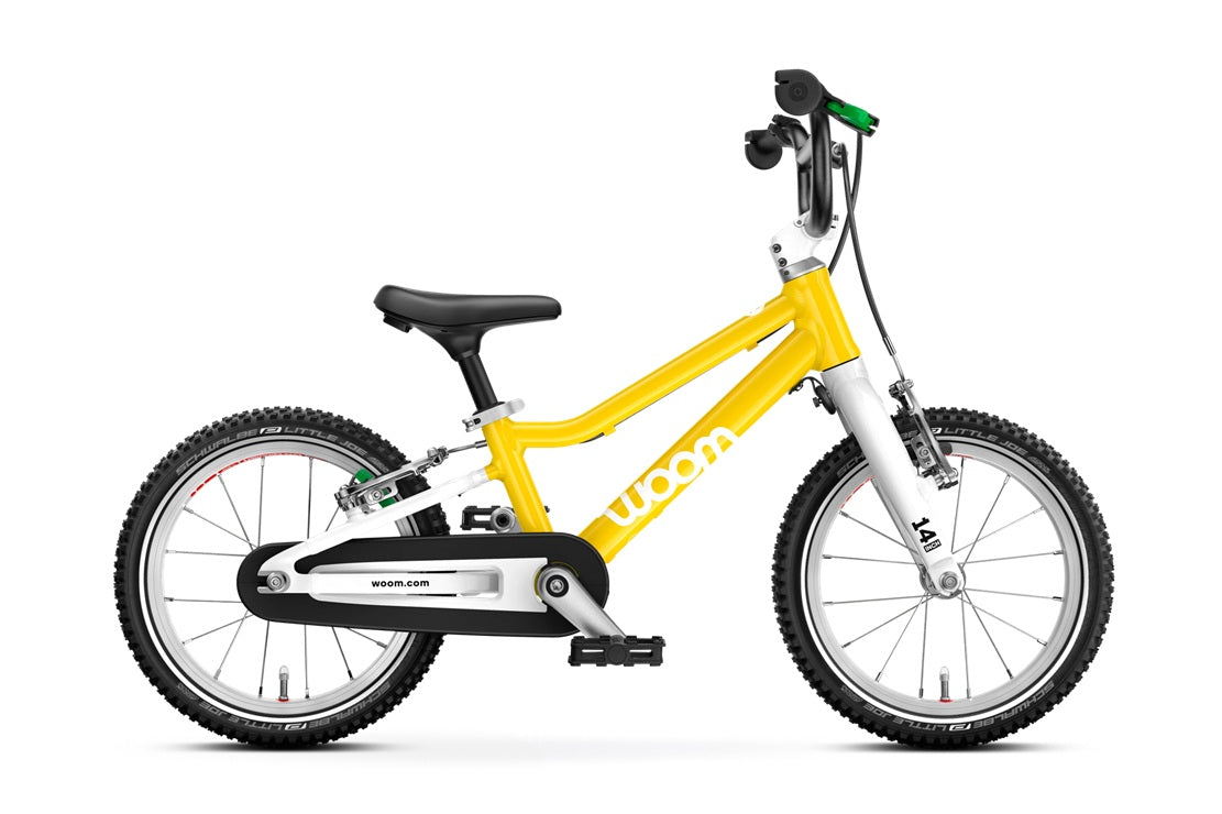 Woom GO 2 14" Kid's Bike (Recommended for height 3'1" to 3"7")