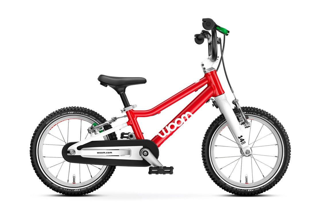 Woom GO 2 14" Kid's Bike (Recommended for height 3'1" to 3"7")