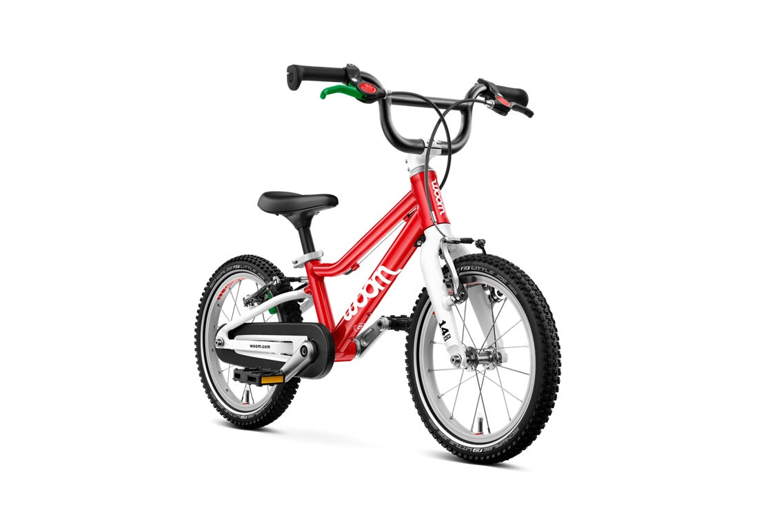 Woom GO 2 14" Kid's Bike (Recommended for height 3'1" to 3"7")