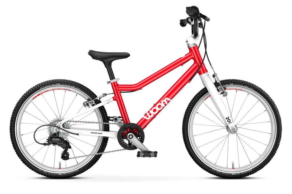 Woom GO 4 20 Inch 7 Speed Kid's Bike (Recommended for Height 3'9" to 4'3")