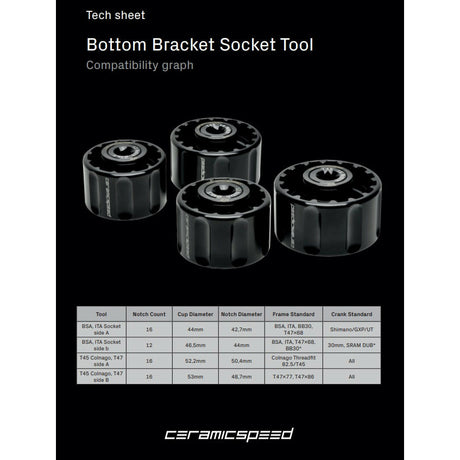 CeramicSpeed ITA Bottom Bracket for SRAM DUB Road