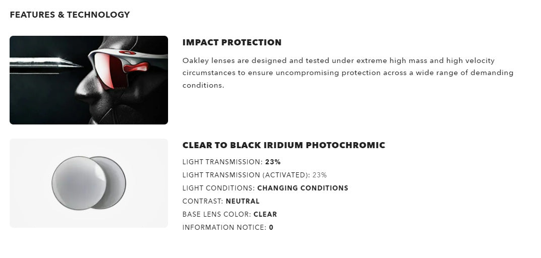 Oakley Plazma Performance Sunglasses