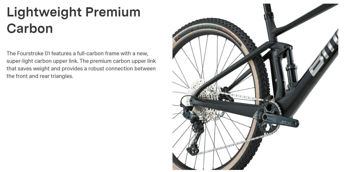 2022 BMC Fourstroke 01 THREE Full Suspension Carbon Mountain Bike