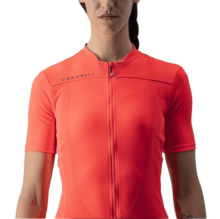 Castelli Anima 3 Short Sleeve Full Zipper Women's Cycling Jersey
