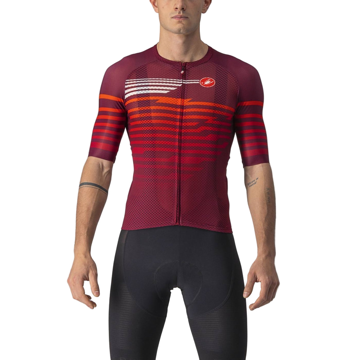 Castelli Climber's 3.0 Full-Zip Short Sleeve Bicycle Jersey