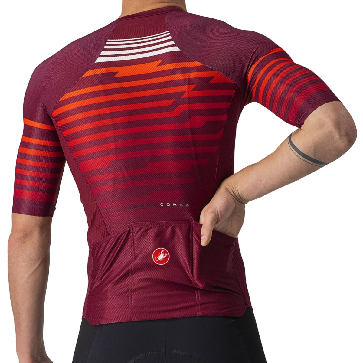 Castelli Climber's 3.0 Full-Zip Short Sleeve Bicycle Jersey