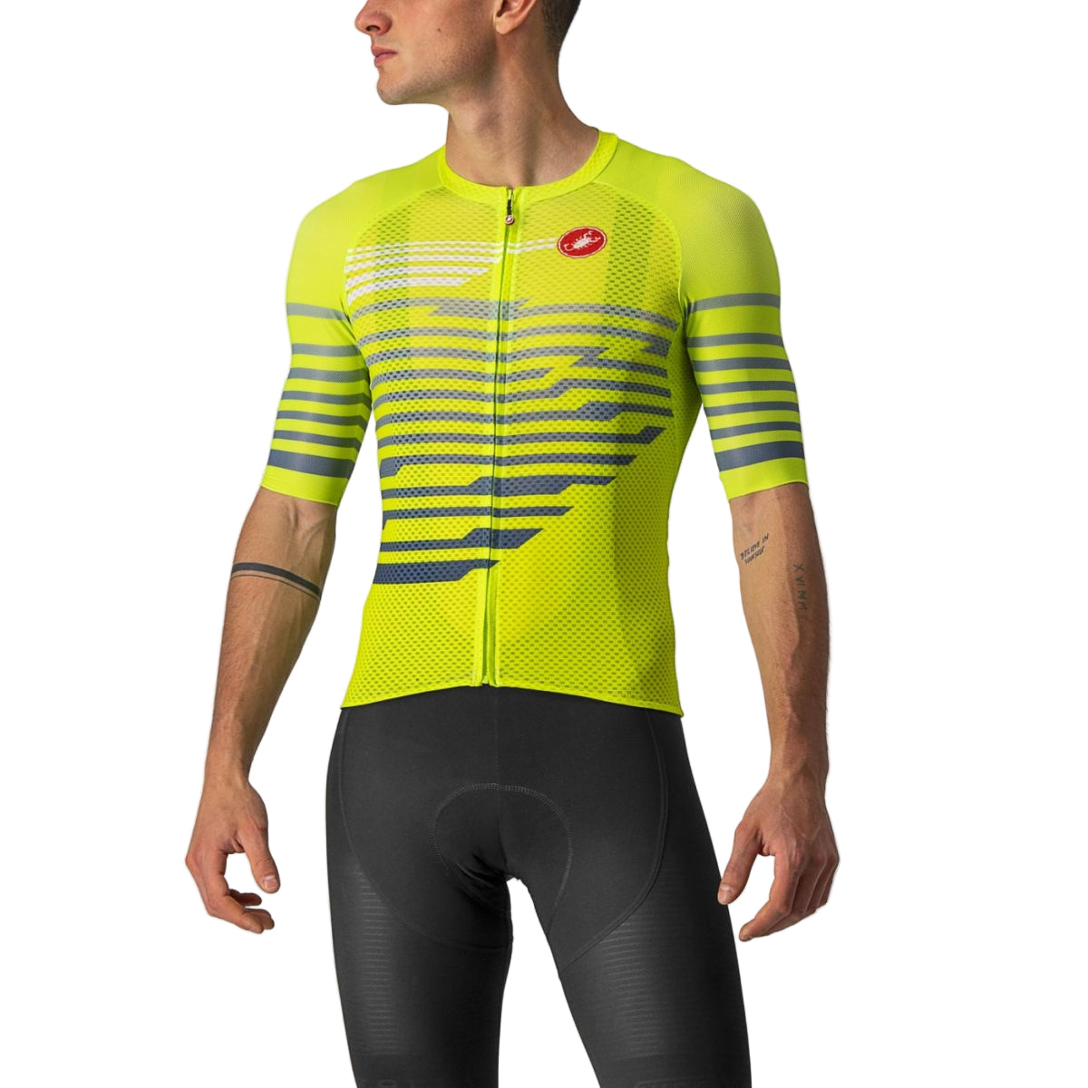Castelli Climber's 3.0 Full-Zip Short Sleeve Bicycle Jersey