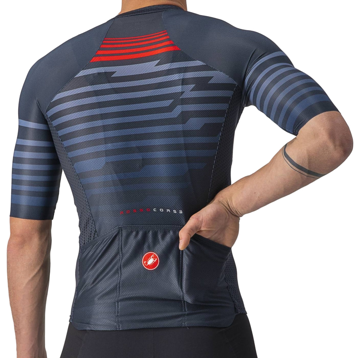 Castelli Climber's 3.0 Full-Zip Short Sleeve Bicycle Jersey