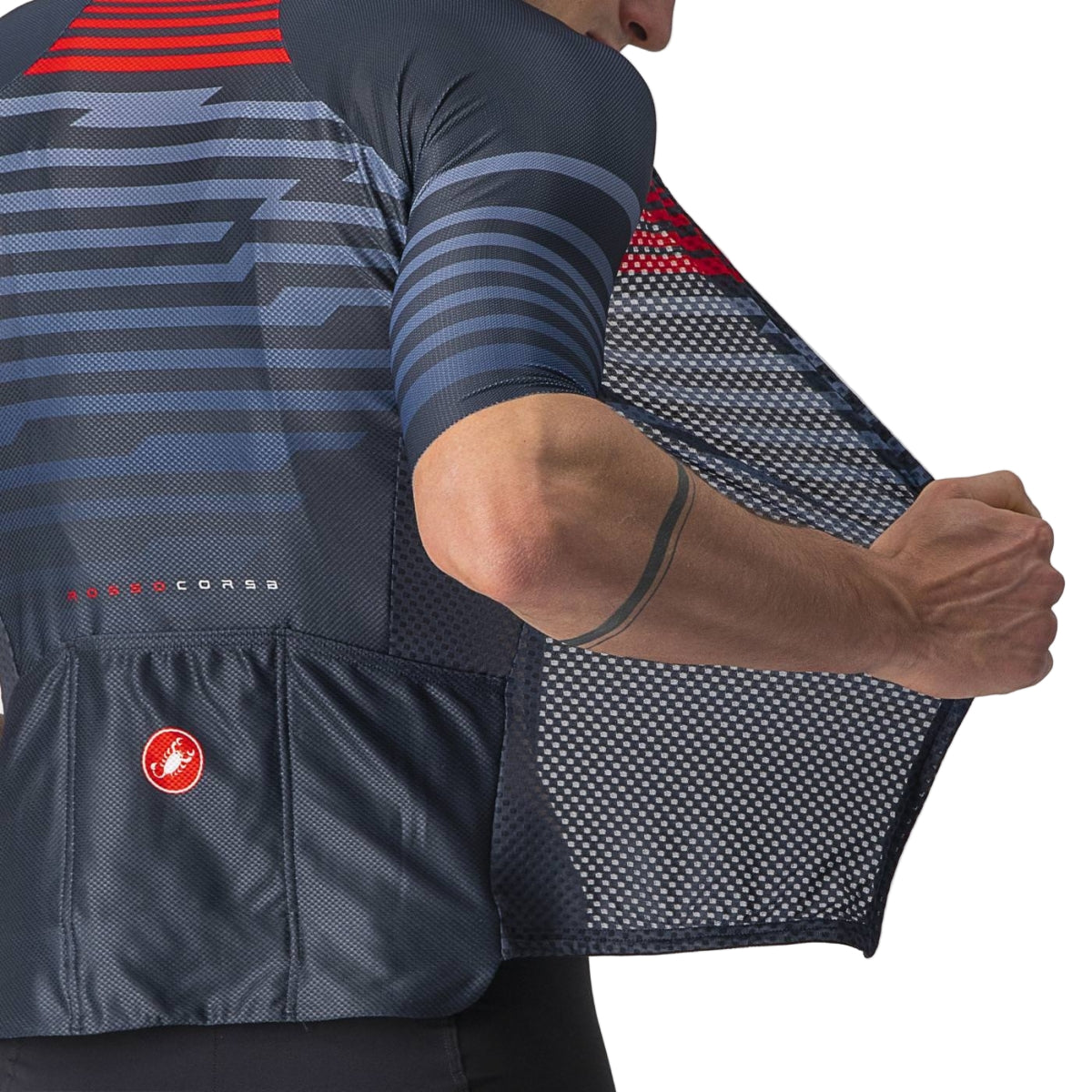 Castelli Climber's 3.0 Full-Zip Short Sleeve Bicycle Jersey