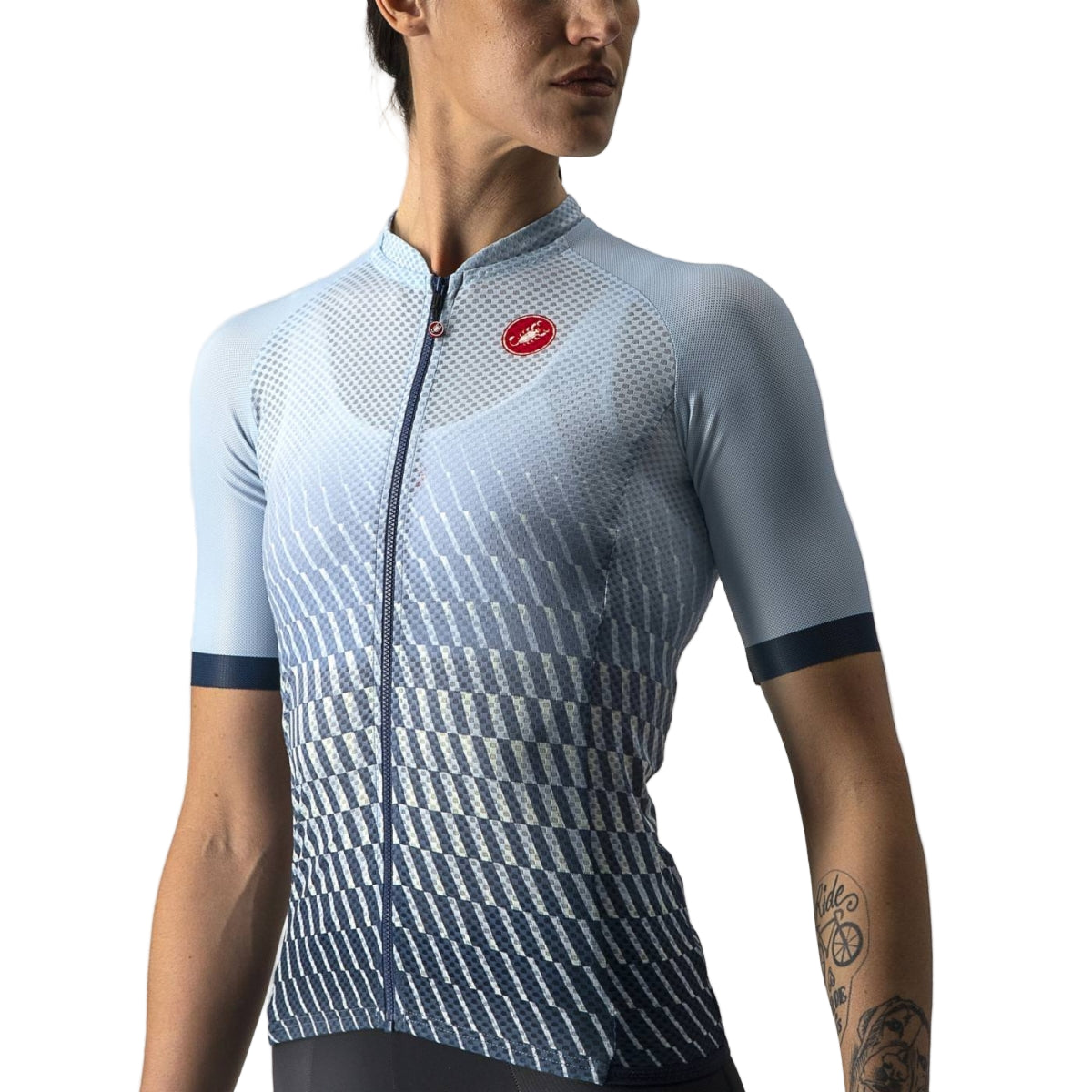 Castelli Women's Climber's 2.0 Full-Zip Short-Sleeve Cycling Jersey